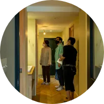 お引き渡しの風景