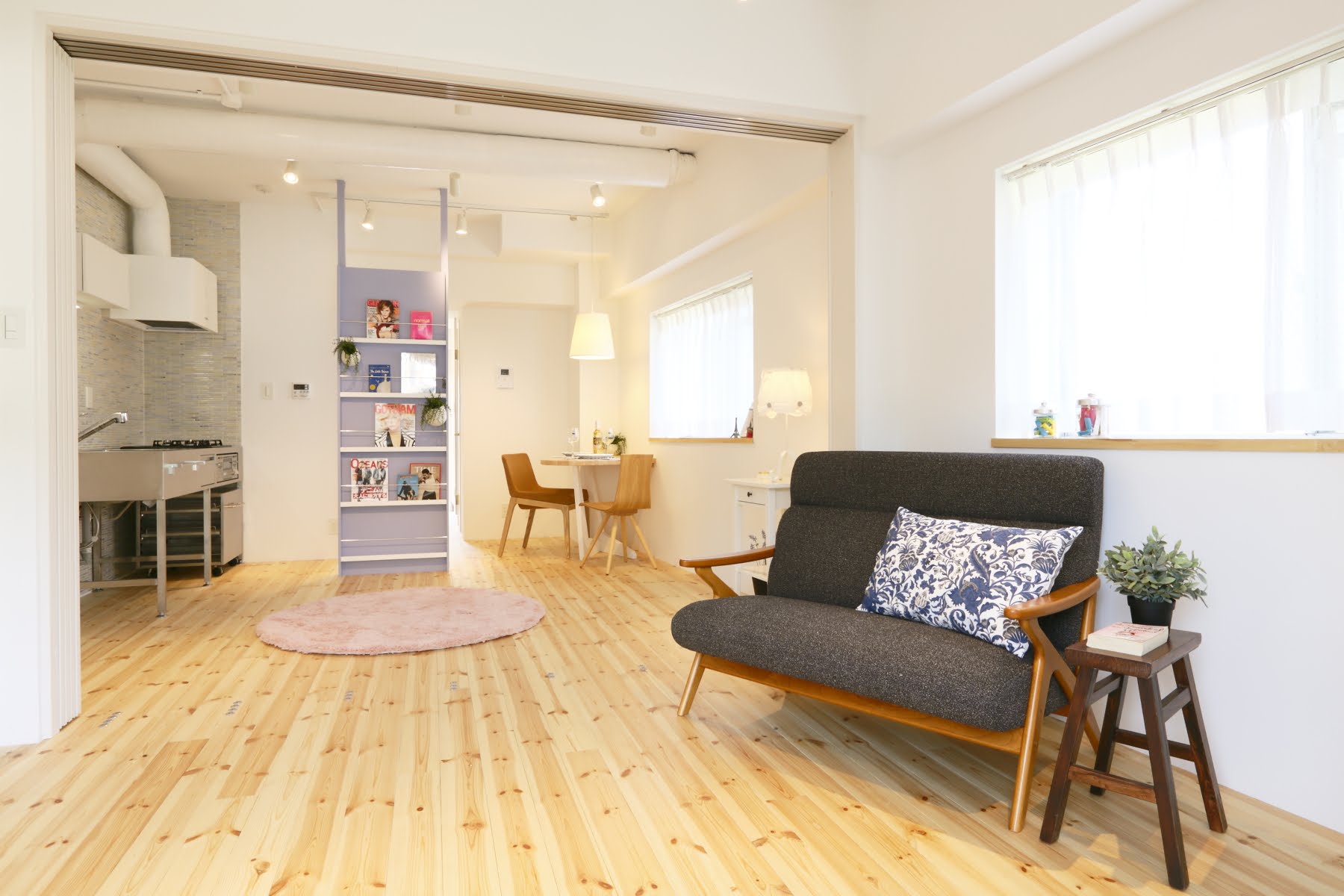 主人公のアパート