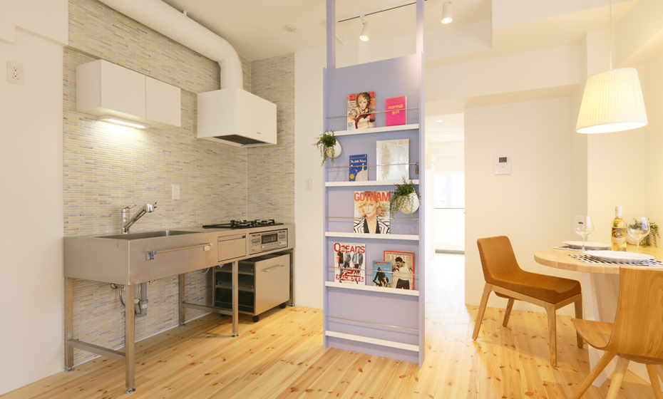 主人公のアパート