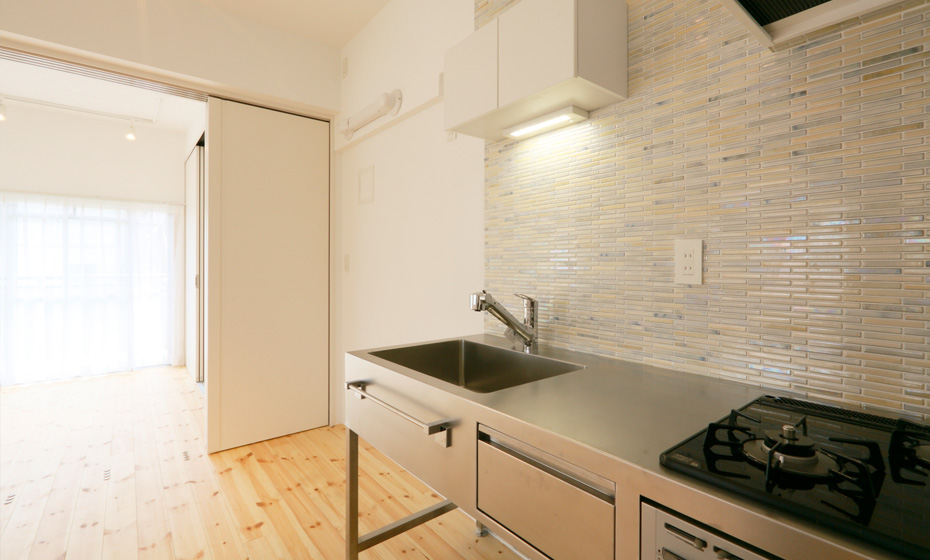 主人公のアパート