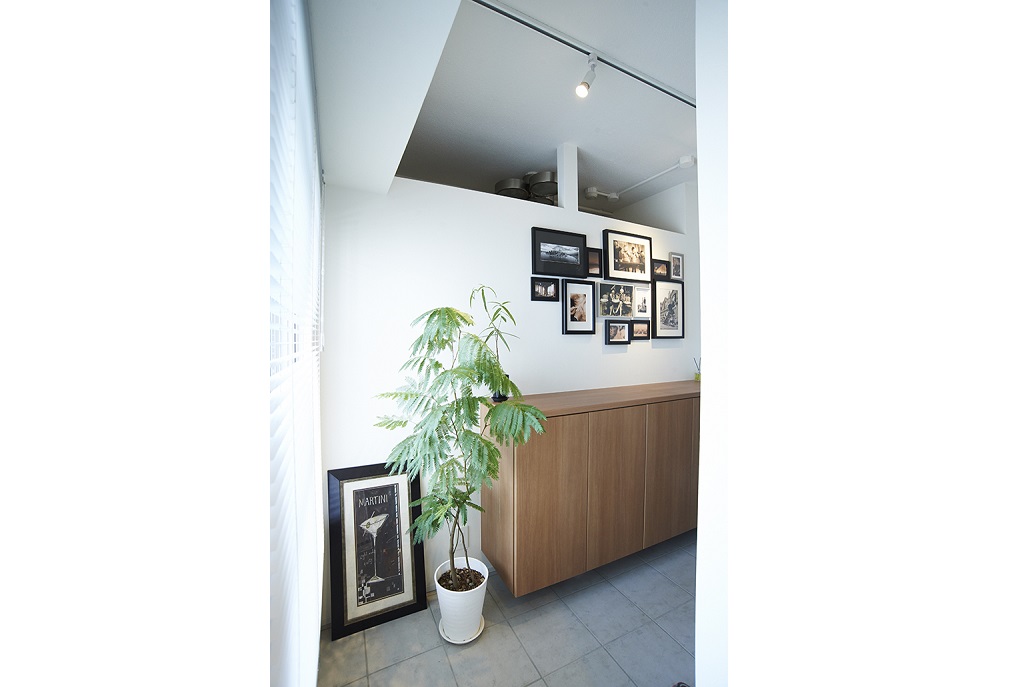 光のつながる部屋