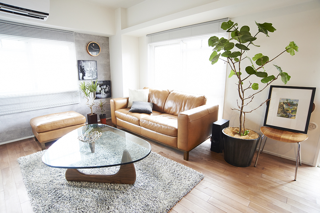 光のつながる部屋