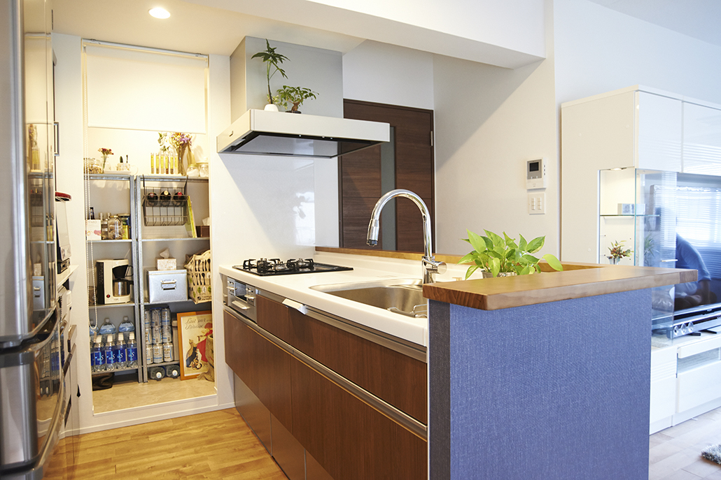 光のつながる部屋