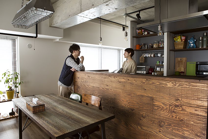 いまの家になって、どんどん夫婦の好みが似てきました