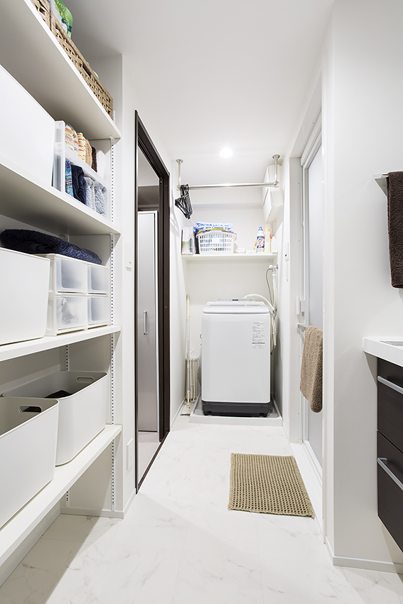 こげ茶色の余白