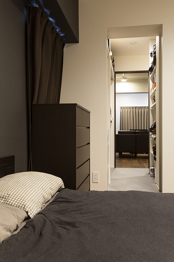 こげ茶色の余白