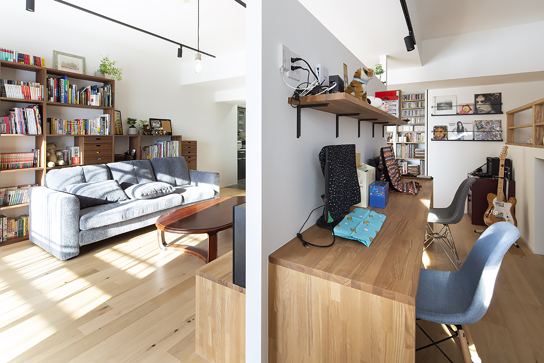 趣味を飾る大人の隠れ家