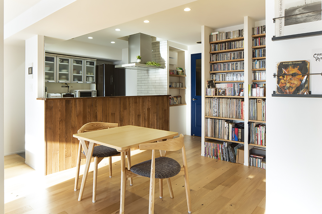 趣味を飾る大人の隠れ家