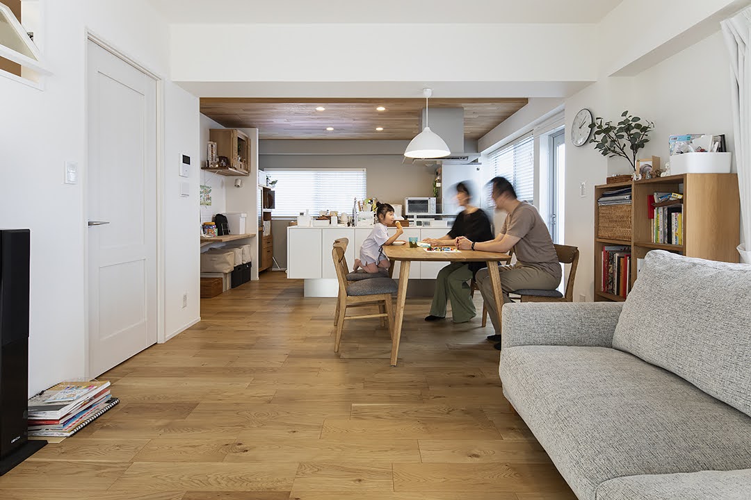 家族が集うナチュラルハウス