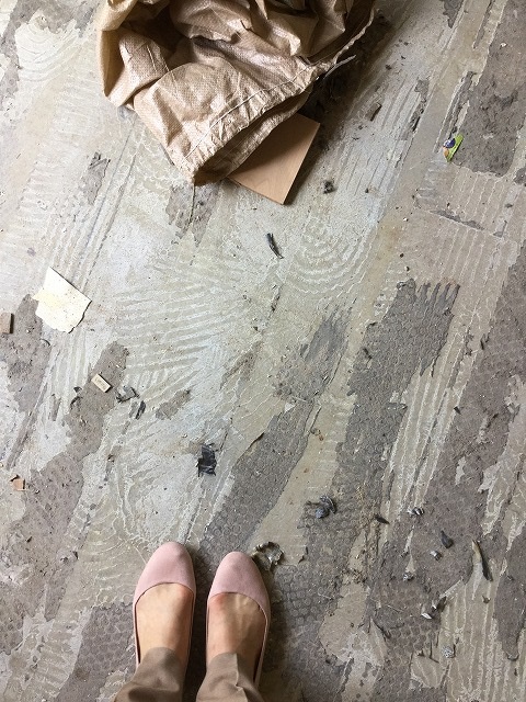 解体現場 マンション