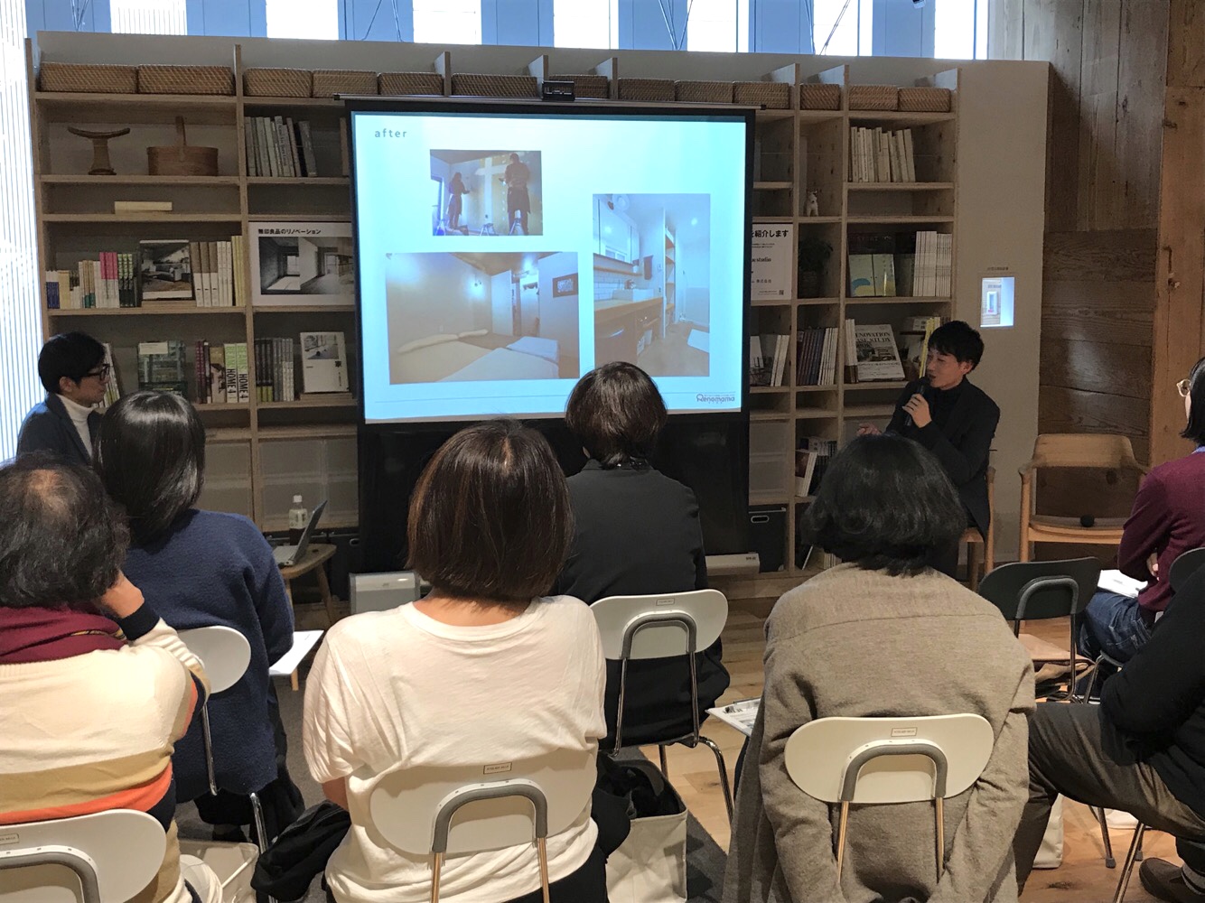 無印良品 銀座店セミナー【楽しく知る「中古住宅＋リノベーション」】に登壇させていただきました！