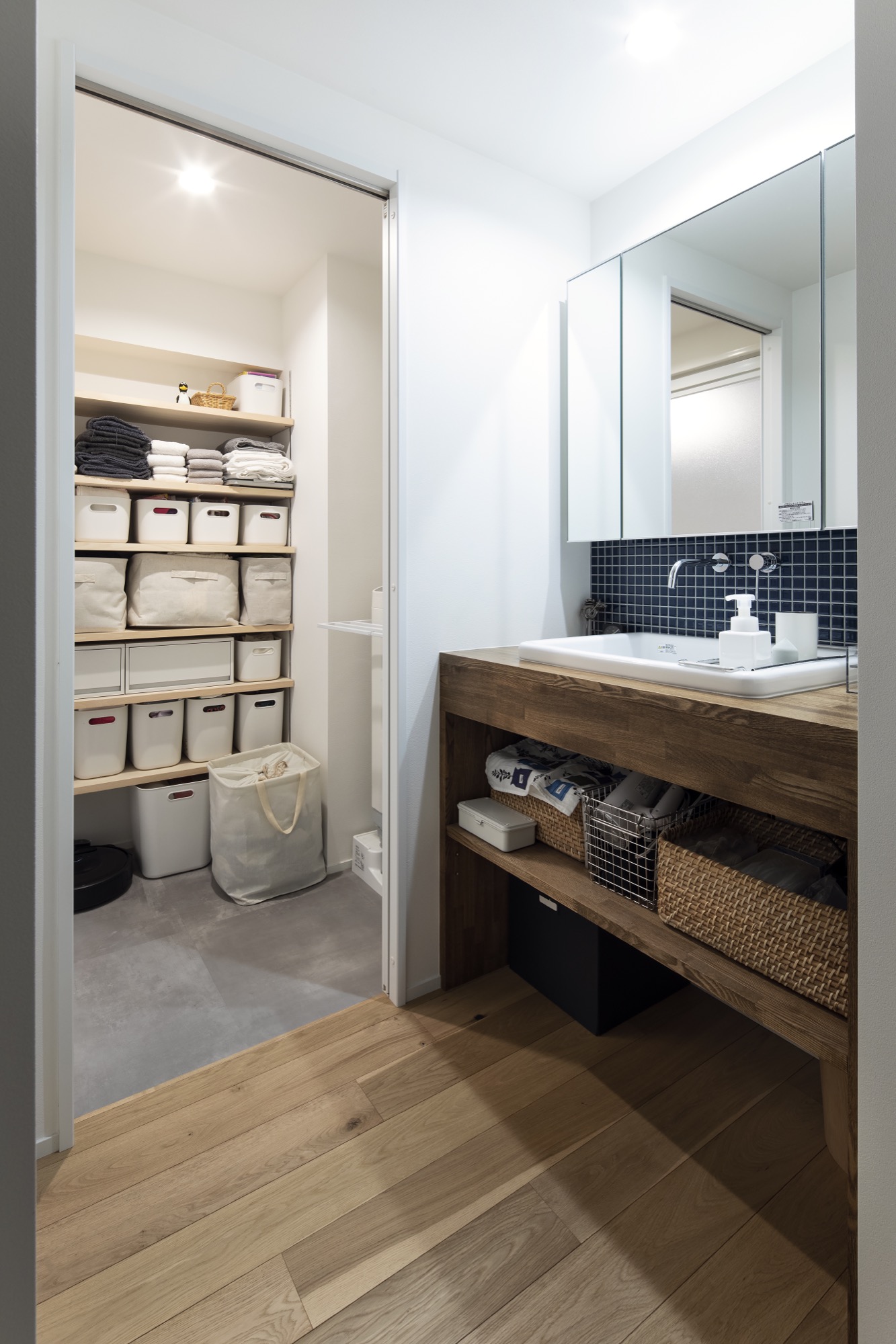 No.99 しあわせを奏でる家 洗面・脱衣所